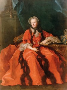 Portret van Maria Leszczynska (1703-68) 1762